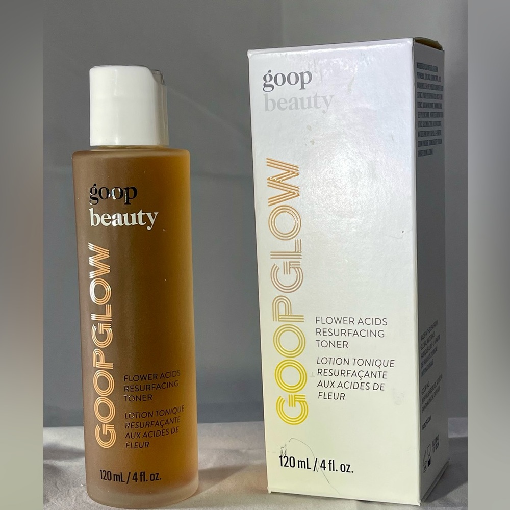 New unused Goop Glow Flower Acids Resurfacing Toner 120ml